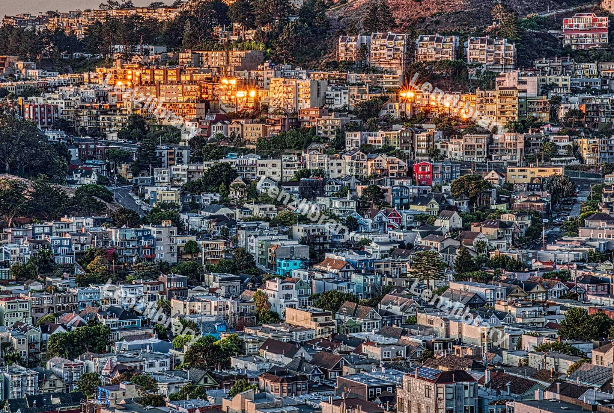 View o the whole city